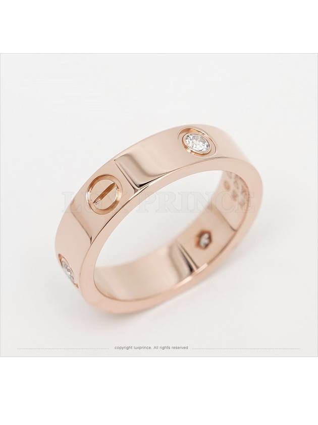 3P Diamond Love Ring PG 1004rt - CARTIER - BALAAN 4