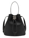 Mini Grainy Leather TB Bucket Bag Black - BURBERRY - BALAAN 2