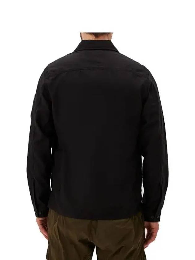 Ottoman Workwear Long Sleeve Shirt Black - CP COMPANY - BALAAN 4