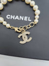 CC logo pearl bracelet gold cubic A86499 - CHANEL - BALAAN 5