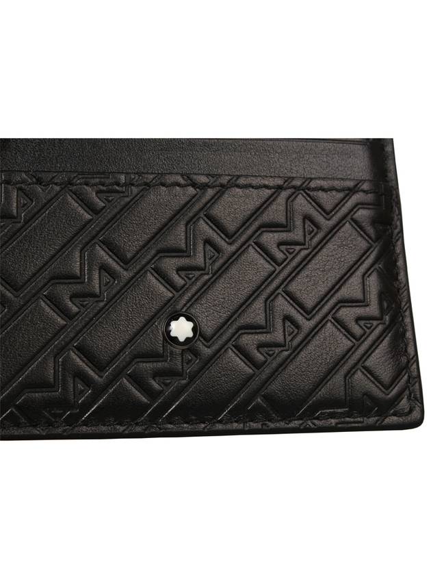 Men's Logo Card Wallet Black - MONTBLANC - BALAAN 8