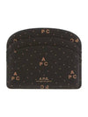 Demi Lune Card Wallet Black - A.P.C. - BALAAN 3