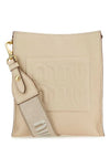 Madras Leather Shoulder Bag Raw White - MIU MIU - BALAAN 2