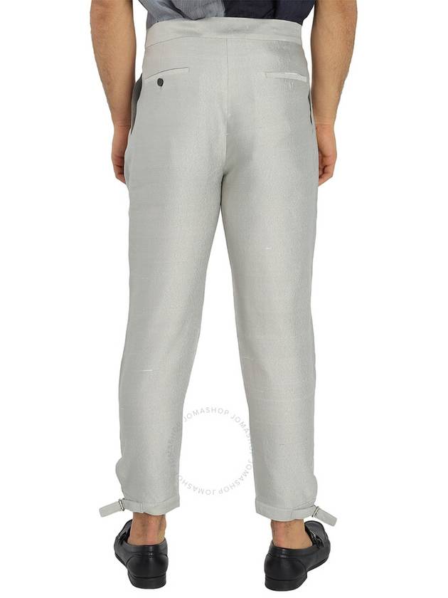 Emporio Armani Silver Pants, Brand Size 52 (Waist Size 36") - EMPORIO ARMANI - BALAAN 3