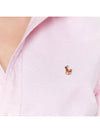 Pony Classic Fit Long Sleeve Shirt Pink - POLO RALPH LAUREN - BALAAN 5