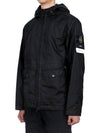 Membrana 3L TC Hooded Jacket Black - STONE ISLAND - BALAAN 5