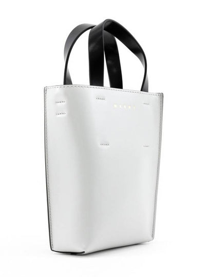 Museo Nano Tote Bag Mini Gray Black SHMP0050Y0LV639Z2070 - MARNI - BALAAN 2