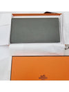 Citizen Twill Long Wallet Grey - HERMES - BALAAN 9