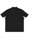 Home on the Range Performance Pique Polo T Shirt BLACK - MALBON GOLF - BALAAN 2