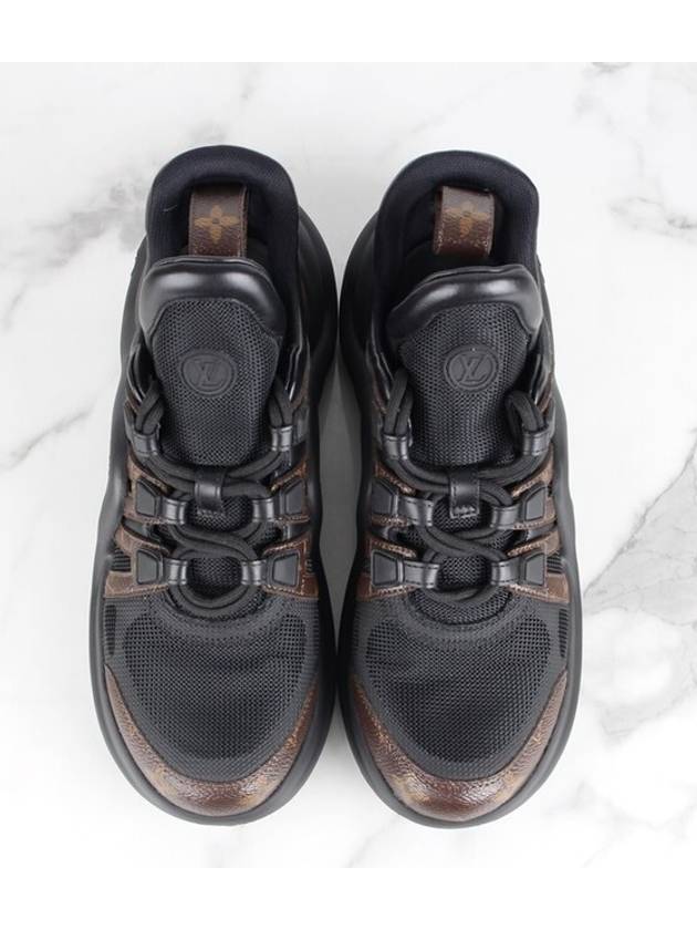 Monogram Archlight Sneakers Black 40 250 - LOUIS VUITTON - BALAAN 9