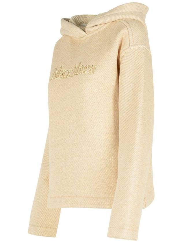 Max Mara Ivory Cotton Blend Sweatshirt - MAX MARA - BALAAN 2