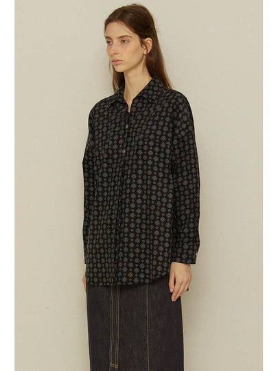 printed corduroy shirt top - LAFEL SORT OF - BALAAN 2