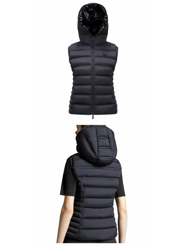 Aliterse Down Vest Black - MONCLER - BALAAN 5