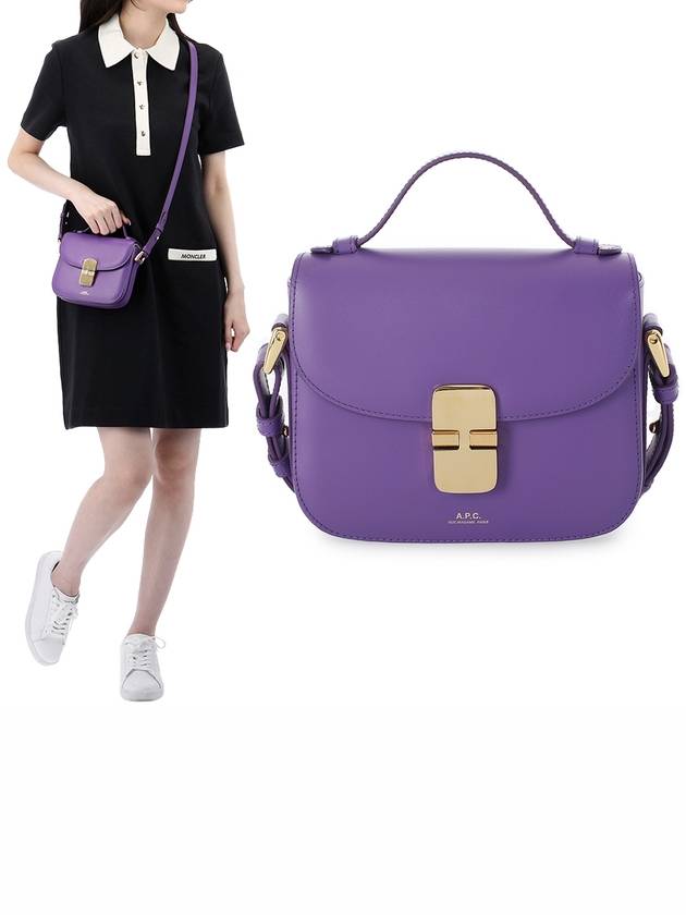 Grace Small Cross Bag Purple - A.P.C. - BALAAN 2