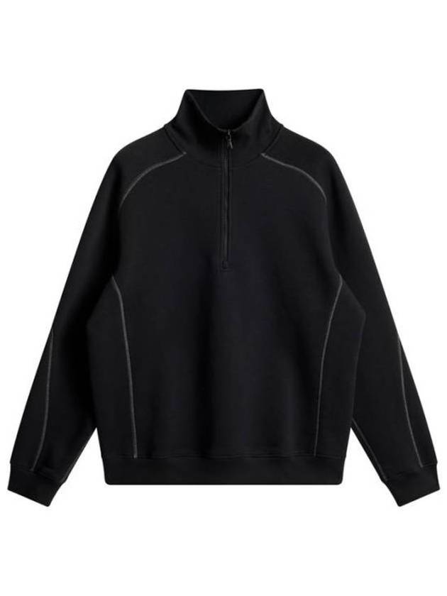 CANTER QUARTER ZIP SWEAT FMJS11654 9999 Men s Zipper Sweatshirt - J.LINDEBERG - BALAAN 2