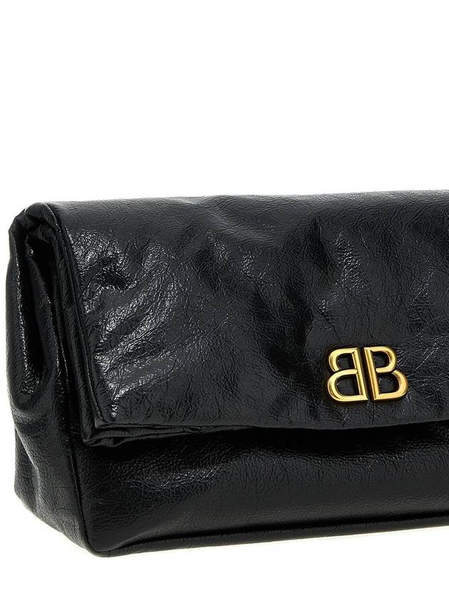 24 ss leather clutch WITH FRONTAL BB monogram 7861982AAR81000 B0651092328 - BALENCIAGA - BALAAN 4