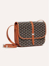 Belvedere MM Cross Bag Black Tan - GOYARD - BALAAN 2