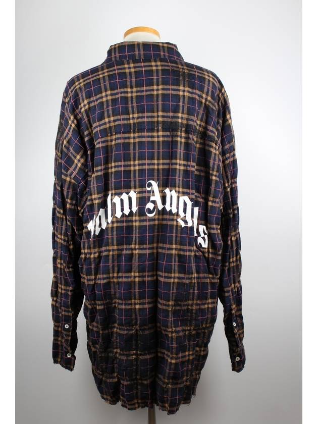 Palm Angels Flannel Shirt - PALM ANGELS - BALAAN 4