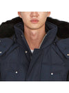 Cloud Neoshear Black Shearling Fur Parka Navy - MOOSE KNUCKLES - BALAAN 10