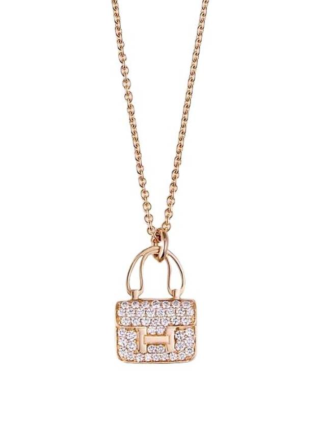 Amulettes Constance pendant Necklace Rose Gold - HERMES - BALAAN 1