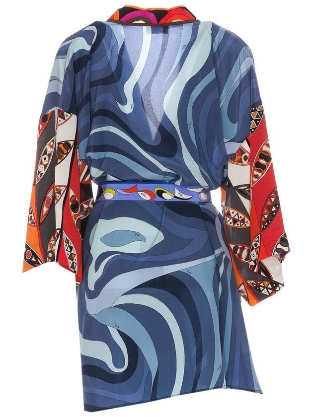 Pucci Printed Silk Night Gown - EMILIO PUCCI - BALAAN 2