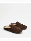 Gommino Bubble Suede Bloafers Brown - TOD'S - BALAAN 3