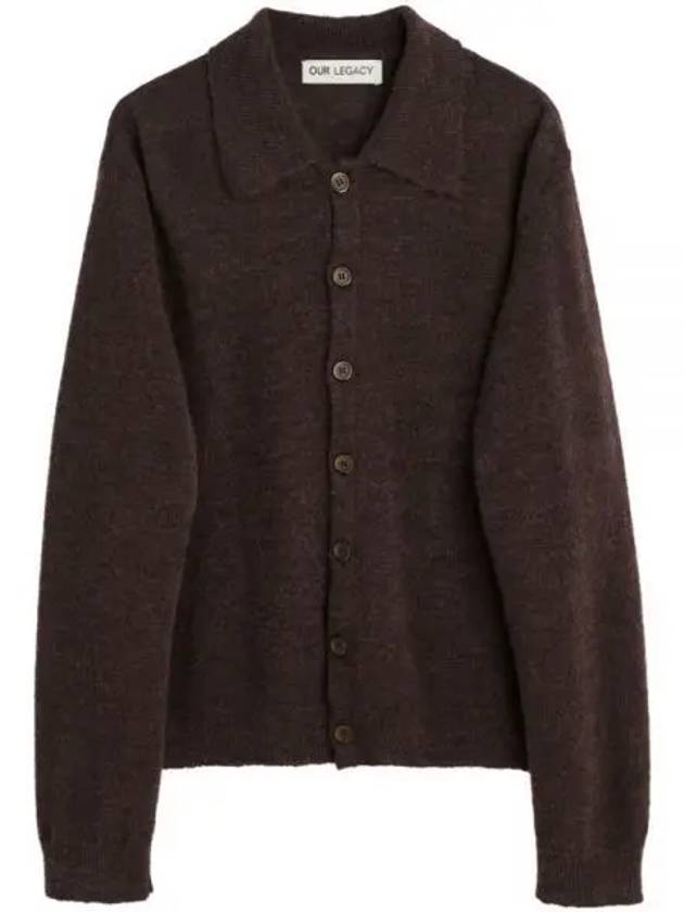 Evening Polo Cardigan Brown - OUR LEGACY - BALAAN 2