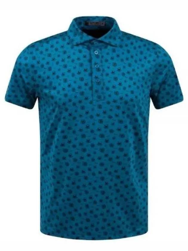 Golf Wear Men s Collar Short Sleeve T Shirt G4MS23K060A PTRL - G/FORE - BALAAN 2