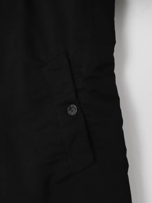 Wappen Patch Single Breasted Jacket Black - STONE ISLAND - BALAAN 10