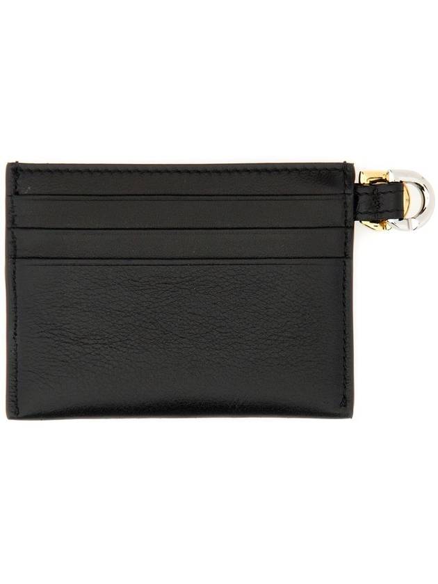 Voyou Leather Card Wallet Black - GIVENCHY - BALAAN 3