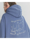 To My Hoooly Embroidered Hoodie Teal Blue - CPGN STUDIO - BALAAN 3