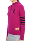 Golf Wear Women s Neck Polar Knit MLW 2C AB02 PURPLE - MARK & LONA - BALAAN 3