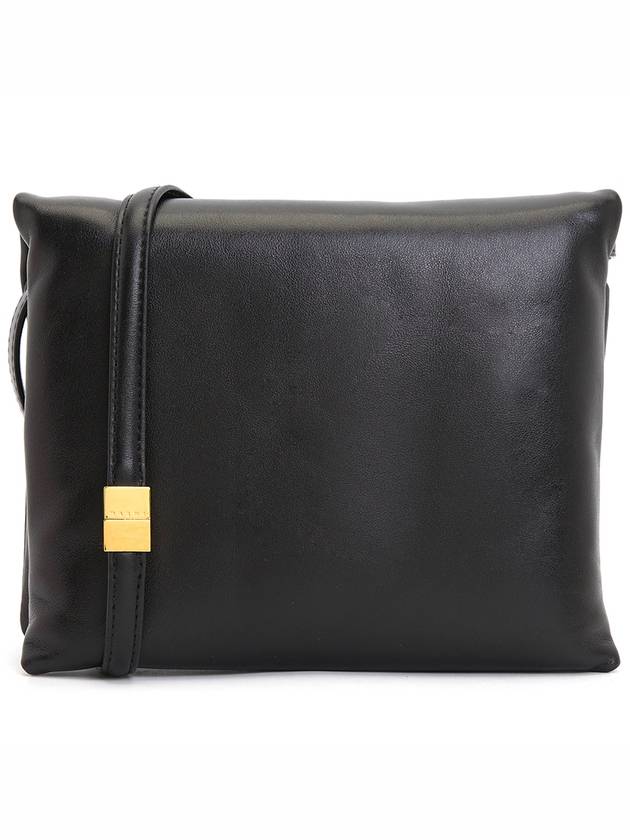 Leather Prisma Pouch Bag Black - MARNI - BALAAN 2