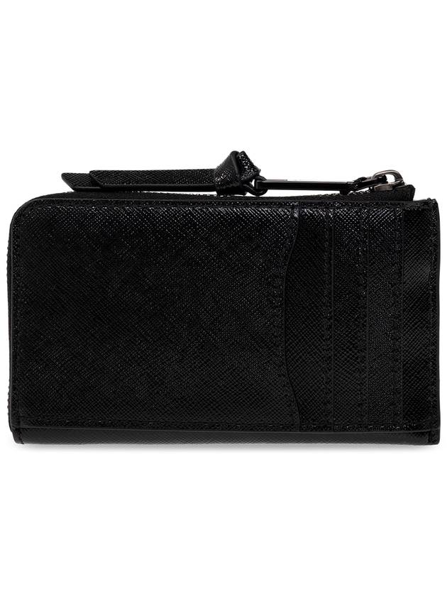 Marc Jacobs Leather Wallet, Women's, Black - MARC JACOBS - BALAAN 3