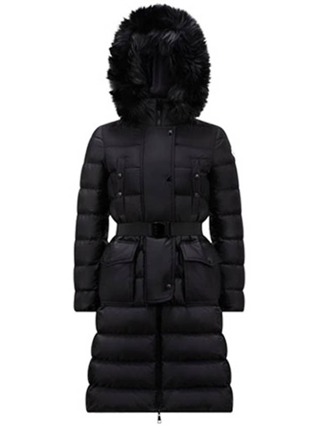 Women's Khloe Long Down Padding Black - MONCLER - BALAAN 2