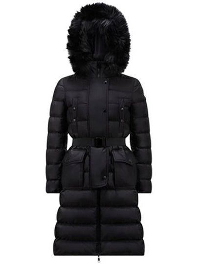 Women's Khloe Long Down Padding Black - MONCLER - BALAAN 2