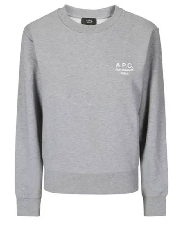 Rue Madame Cotton Sweatshirt Grey - A.P.C. - BALAAN 2