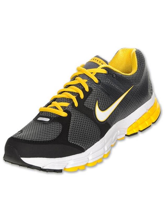 Livestrong Zoom Structure 15 Low Top Sneakers Black Yellow - NIKE - BALAAN 3