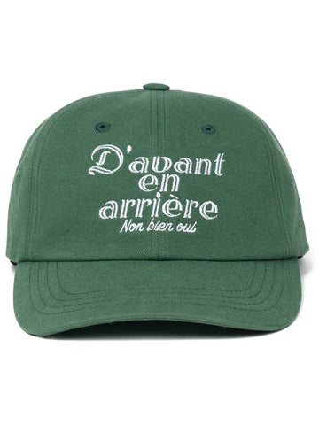 LETTERING CAP GREEN - BACKANDFORTH - BALAAN 1