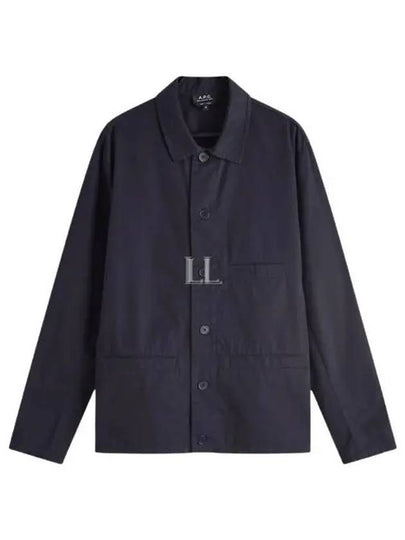 Vianney Shirt Jacket Navy - A.P.C. - BALAAN 2