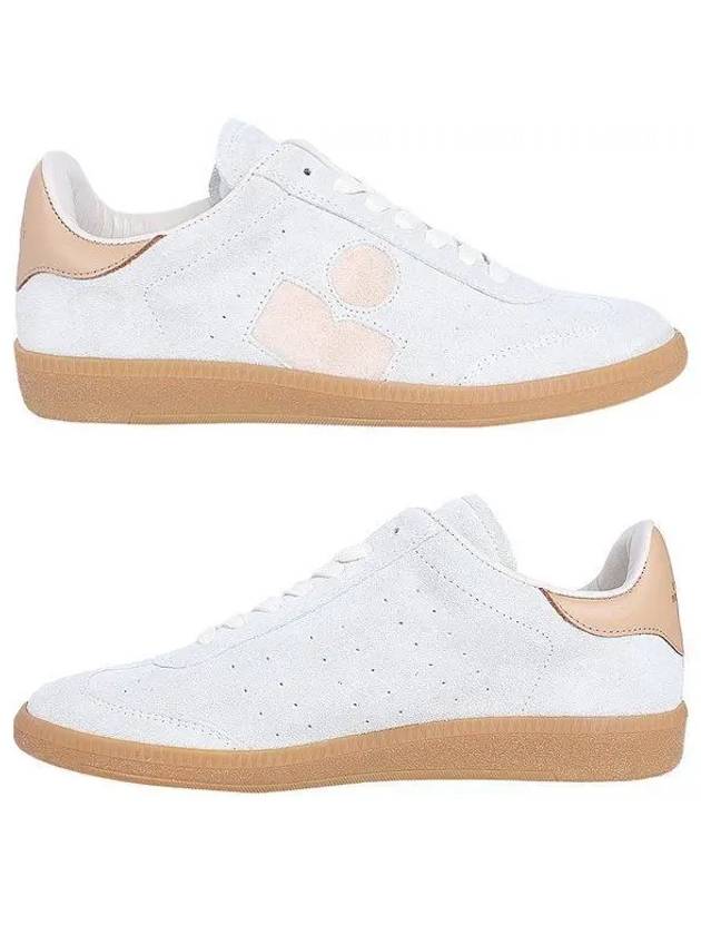 Bryce Suede Low Top Sneakers White - ISABEL MARANT - BALAAN 2