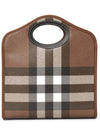 Mini Pocket Tote Bag Brown - BURBERRY - BALAAN 5