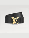 LV Initiales Reversible 30MM Leather Belt Black Brown - LOUIS VUITTON - BALAAN.