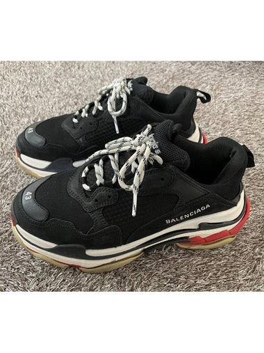 Triple S Multi Bread Black Red 43 280 - BALENCIAGA - BALAAN 1