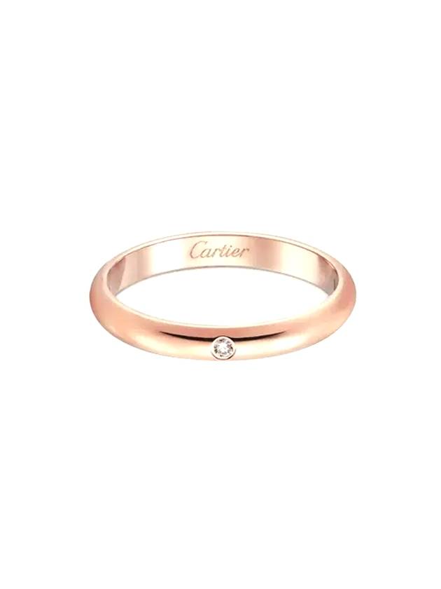 1895 Wedding Band Ring Rose Gold - CARTIER - BALAAN 1