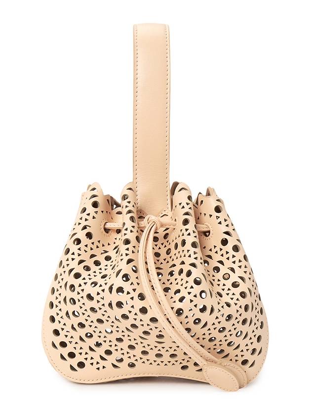 Rose Marie 16 Punching Bucket Bag Nude - ALAIA - BALAAN 2