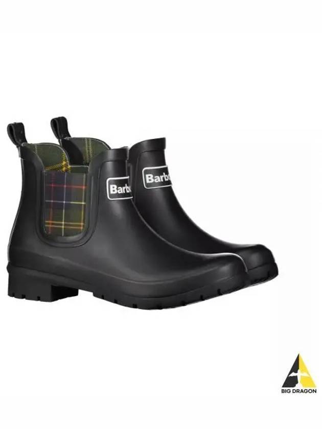 Women's Kingham Wellington Rain Boots Black - BARBOUR - BALAAN 2