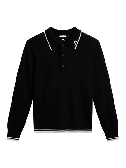 Women s Mimi Knit Golf Shirt Black GWKW11737 9999 - J.LINDEBERG - BALAAN 2