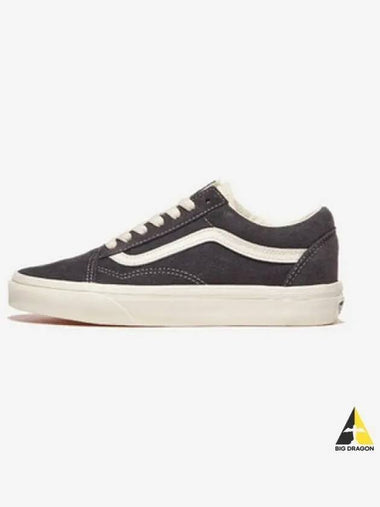 Old school suede dark gray marshmallow GREYMARSHMALLOW - VANS - BALAAN 1