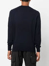 Lens Wappen Wool Blend Knit Top Navy - CP COMPANY - BALAAN 5